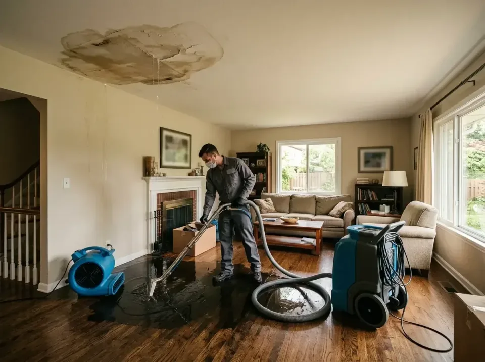 attic-pipe-burst-ceiling-drip-008 — frequently asked questions, Water Damage Restoration & Carpet Care in Excelsior, MN
